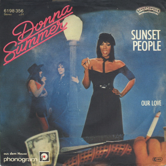 Donna Summer — Sunset People cover artwork