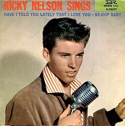 Ricky Nelson — You're My One and Only Love cover artwork