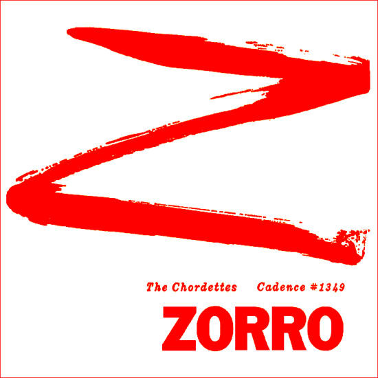 The Chordettes — Zorro cover artwork