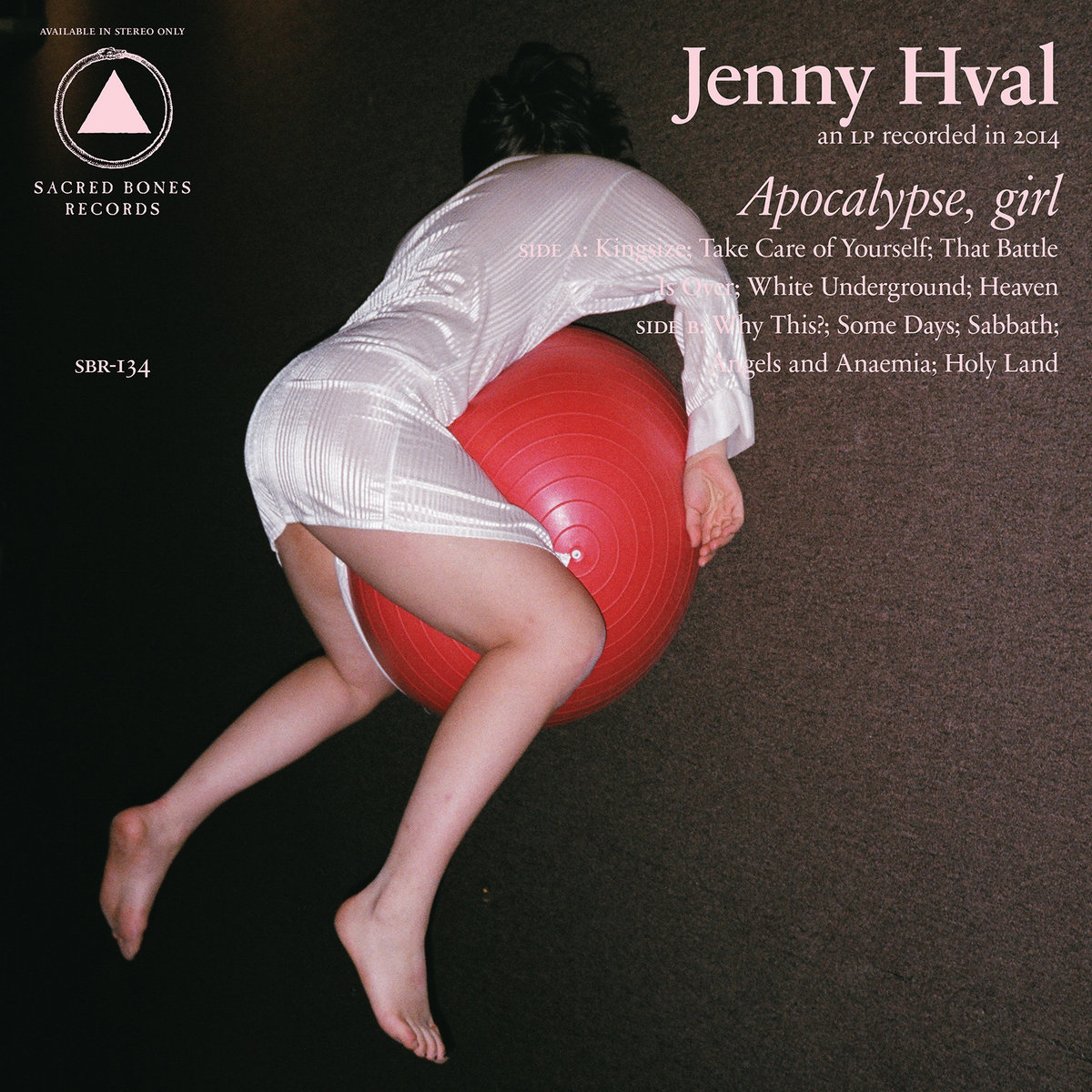 Jenny Hval Apocalypse, Girl cover artwork