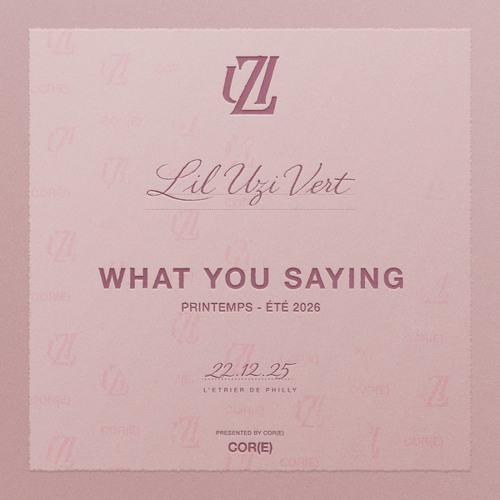 Lil Uzi Vert — What You Saying cover artwork