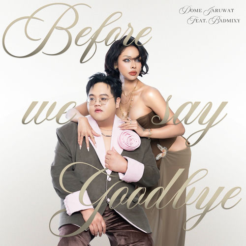 Dome Jaruwat featuring BADMIXY — before we say goodbye cover artwork