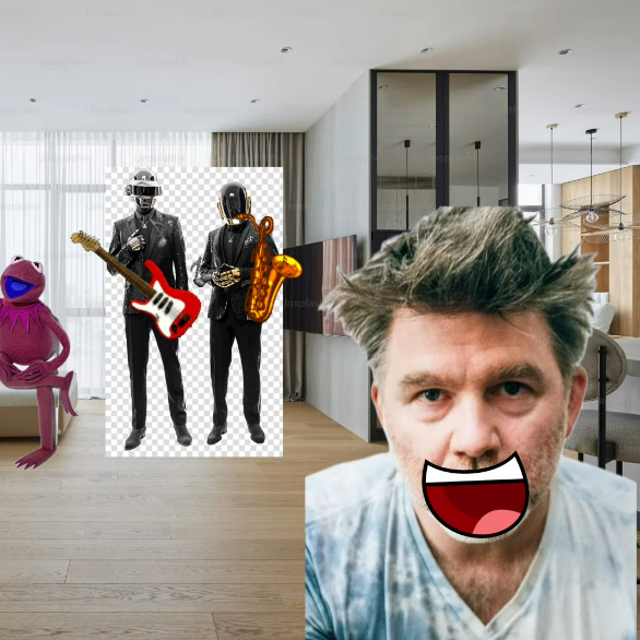 alexa hunter ft. featuring LCD Soundsystem Daft Punk Is Playing At My House (Slurmcore Remix) cover artwork