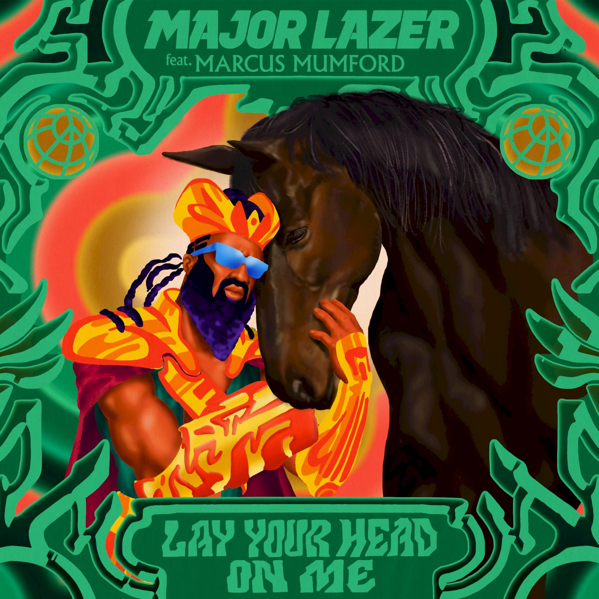 Major Lazer featuring Marcus Mumford — Lay Your Head On Me cover artwork