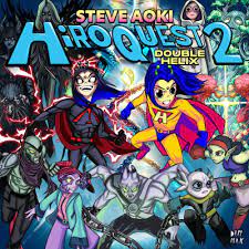Steve Aoki HiROQUEST 2: Double Helix cover artwork