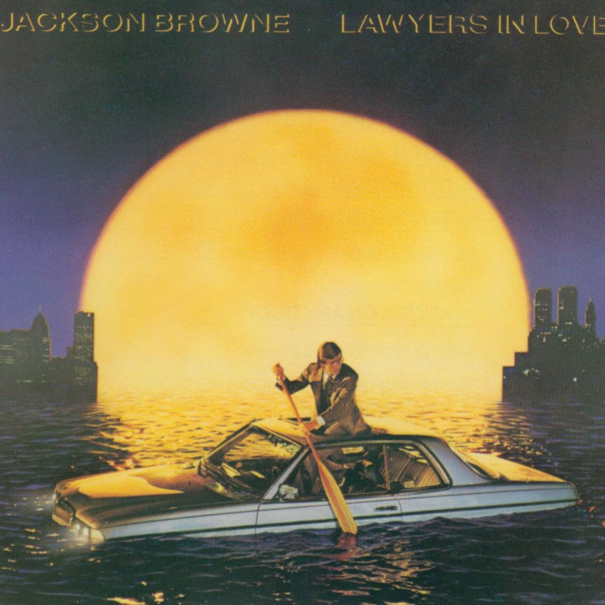 Jackson Browne Lawyers in Love cover artwork