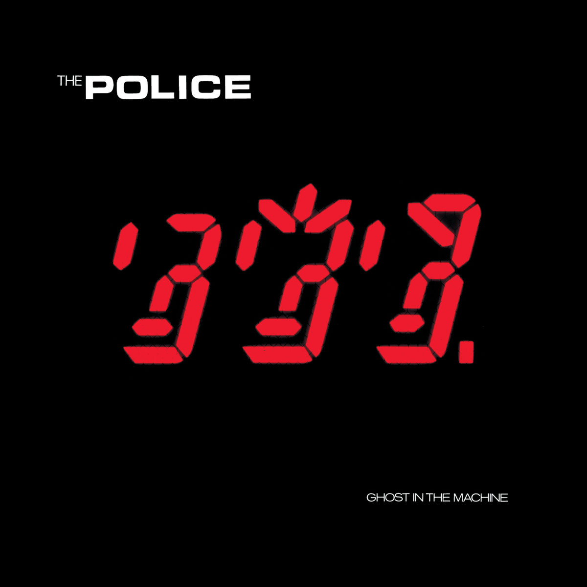 The Police Ghost in the Machine cover artwork