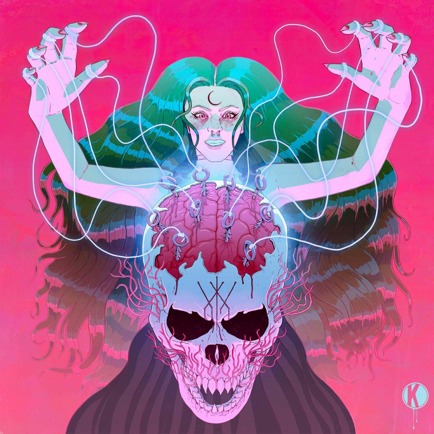 Kai Wachi & Level Up — OUT OF MY MIND cover artwork