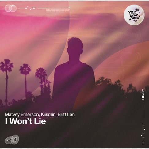 Matvey Emerson & Kiismin featuring Britt Lari — I Won't Lie cover artwork
