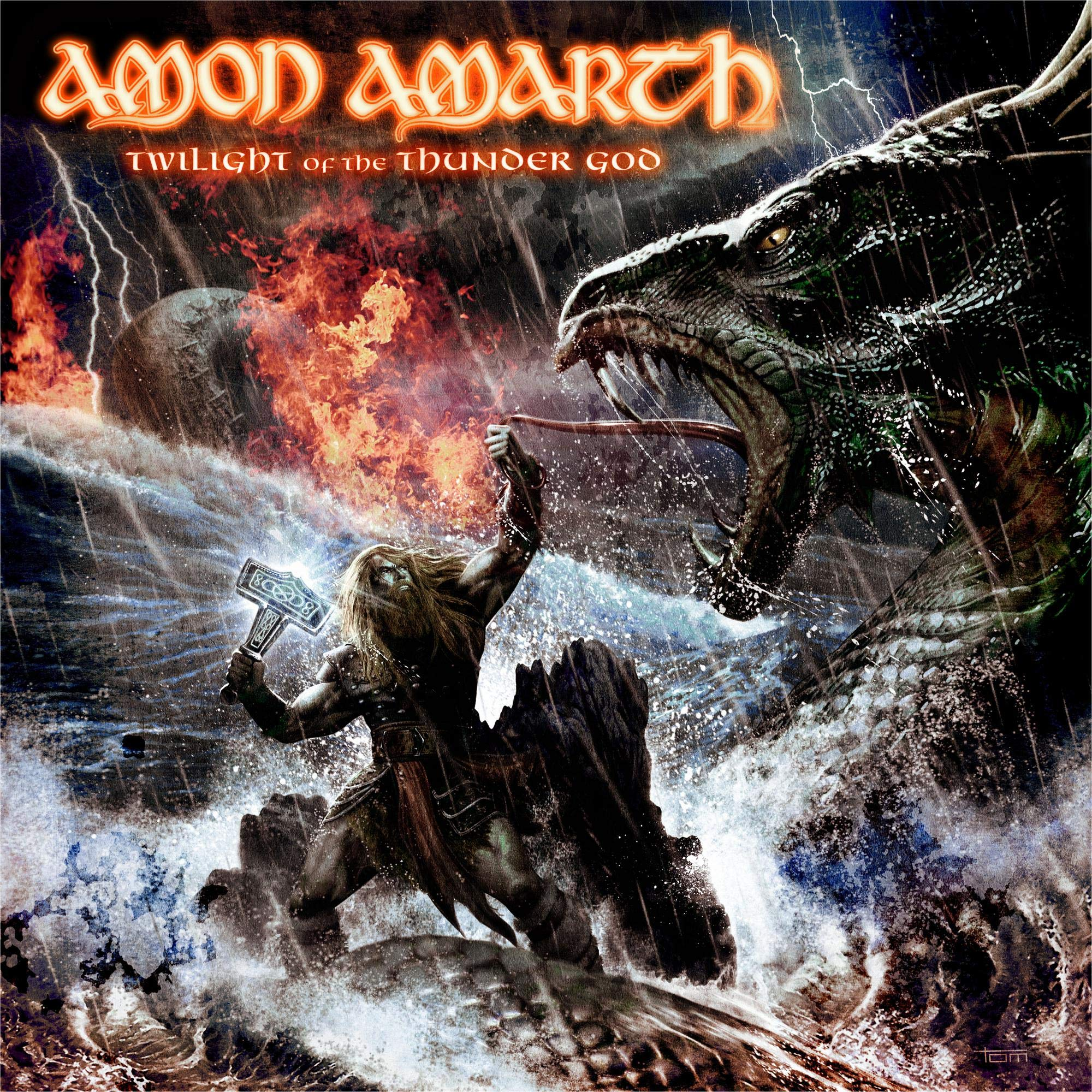 Amon Amarth — Twilight Of The Thunder God cover artwork