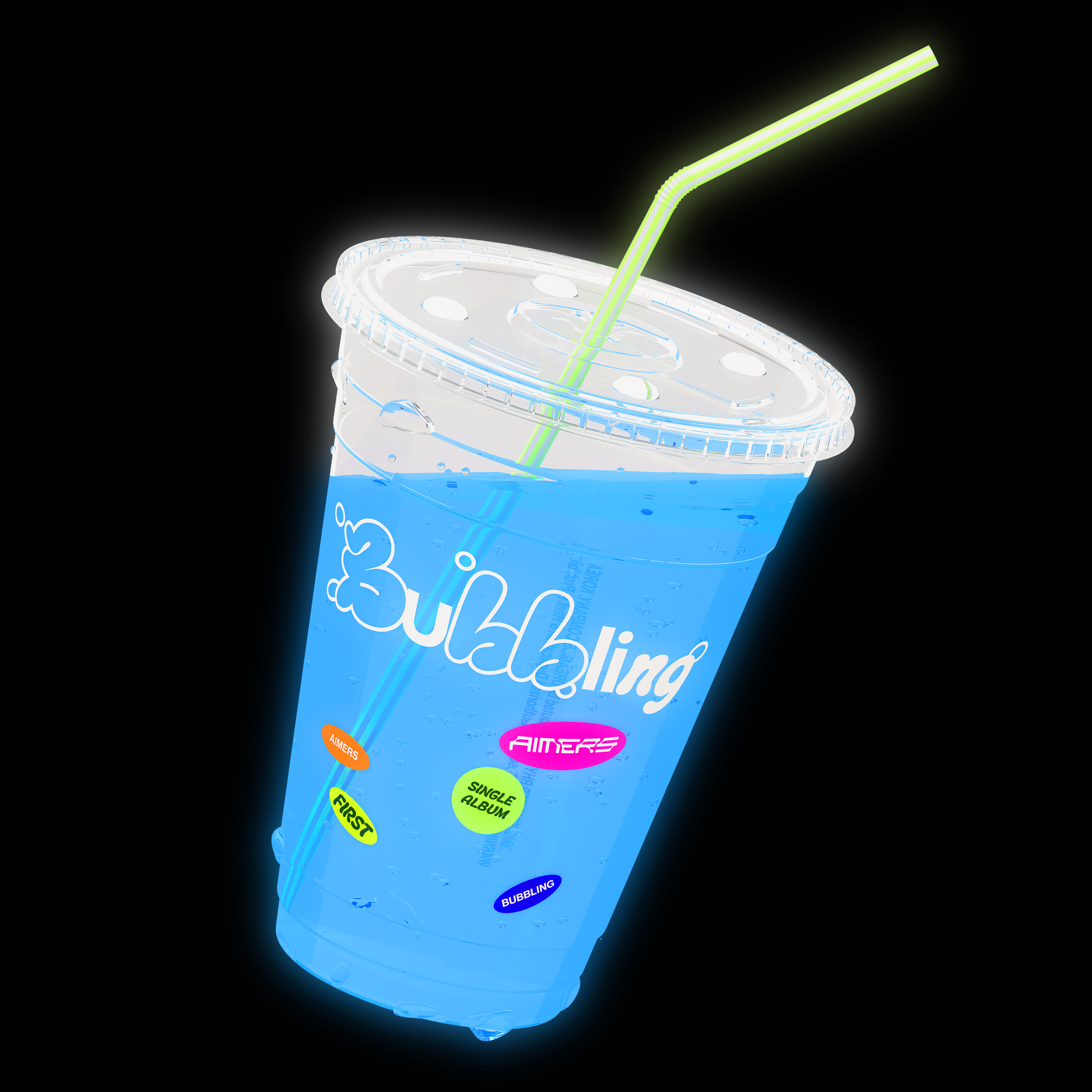 AIMERS Bubbling cover artwork