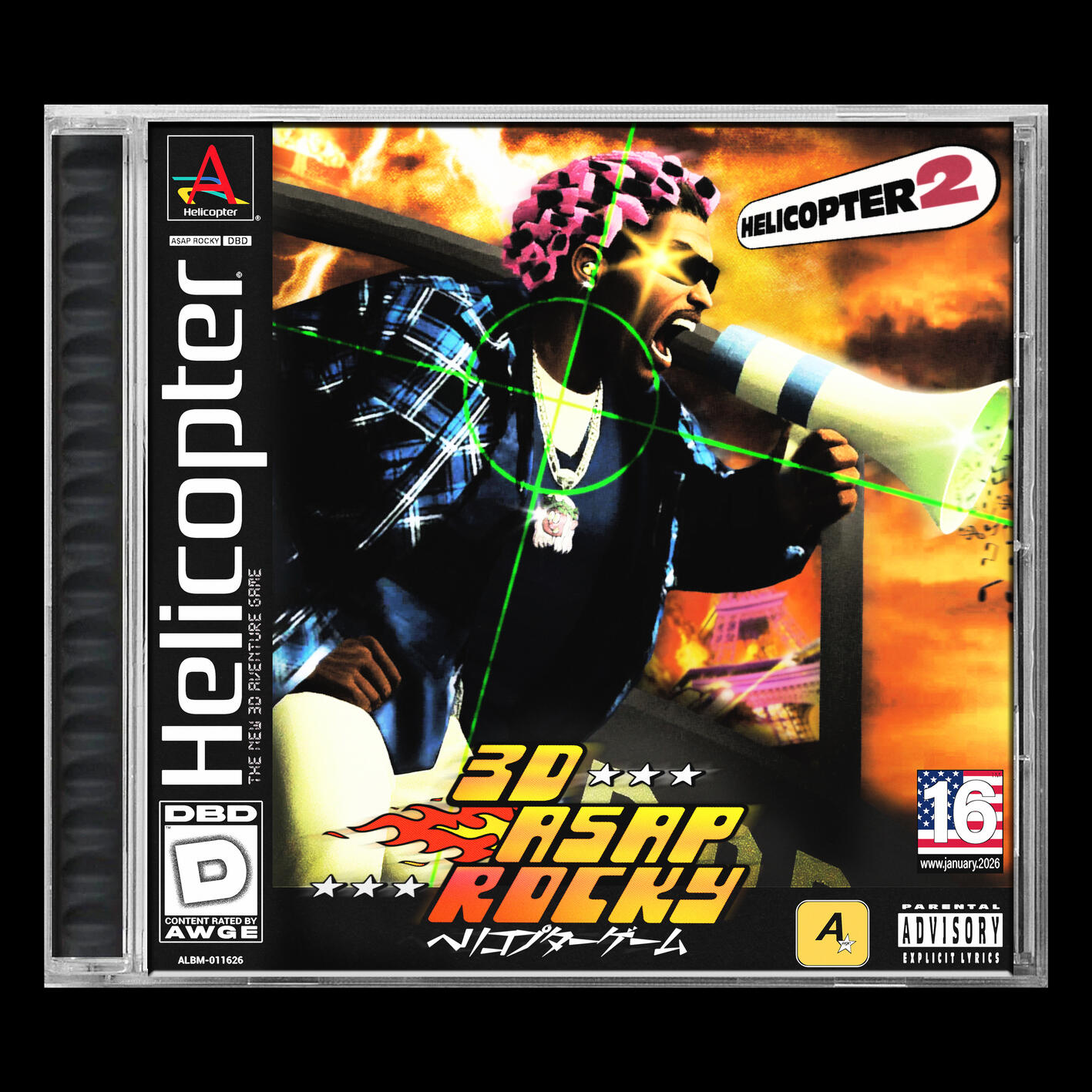 A$AP Rocky — HELICOPTER cover artwork