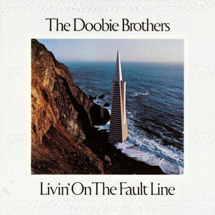 The Doobie Brothers Livin' on the Fault Line cover artwork