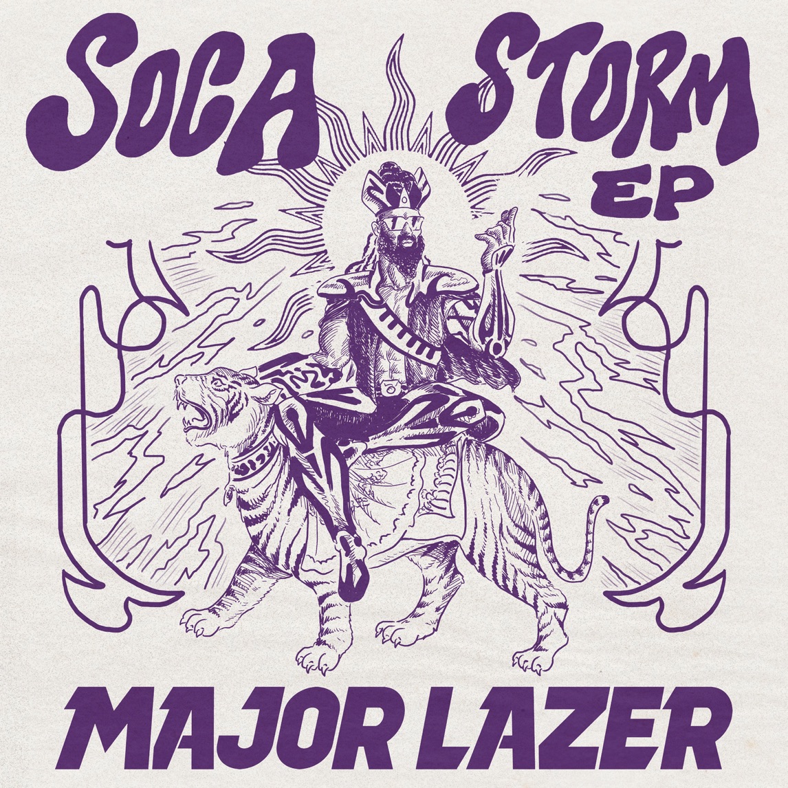 Major Lazer Soca Storm - EP cover artwork