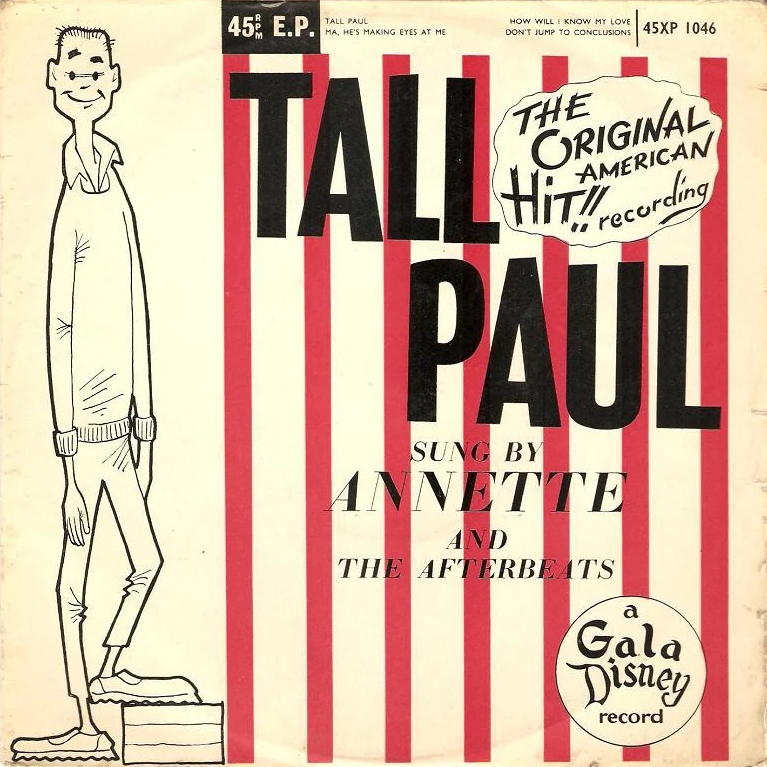 Annette &amp; The Afterbeats Tall Paul cover artwork
