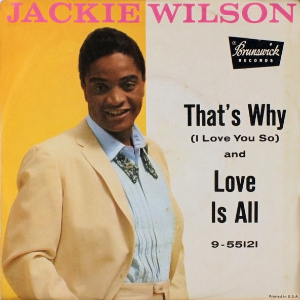Jackie Wilson — That's Why (I Love You So) cover artwork