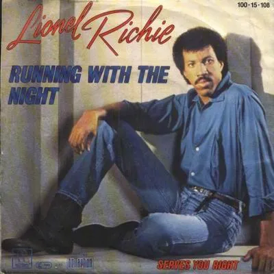Lionel Richie — Running With the Night cover artwork