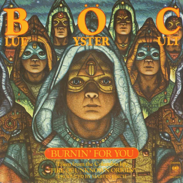 Blue Öyster Cult — Burnin' For You cover artwork
