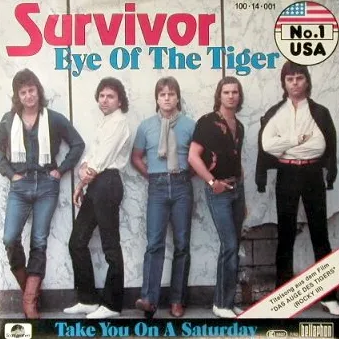 Survivor — Eye of the Tiger cover artwork