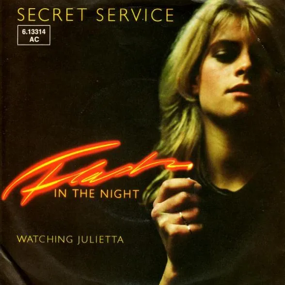 Secret Service — Flash in the Night cover artwork