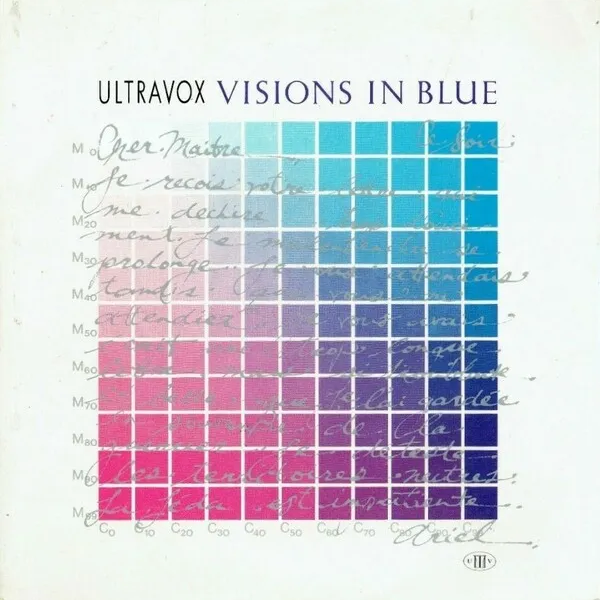 Ultravox — Visions in Blue cover artwork