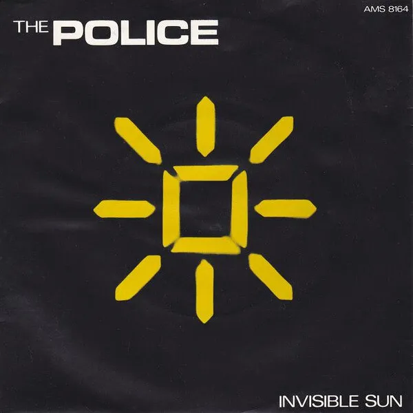The Police — Invisible Sun cover artwork