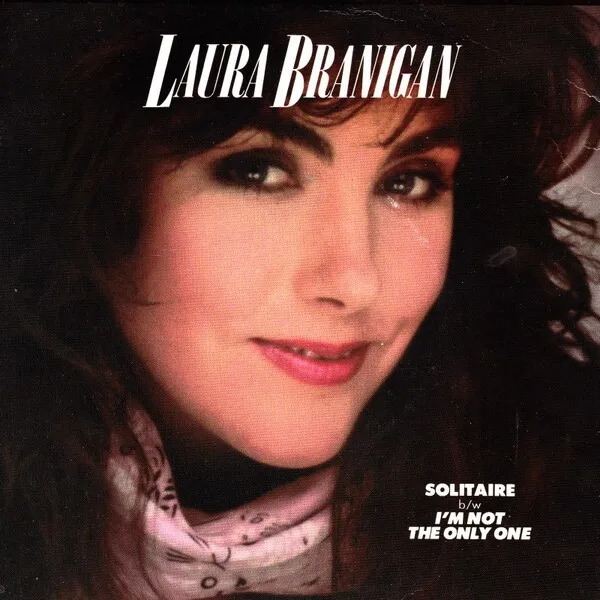 Laura Branigan — Solitaire cover artwork