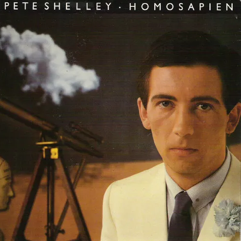 Pete Shelley — Homosapien cover artwork