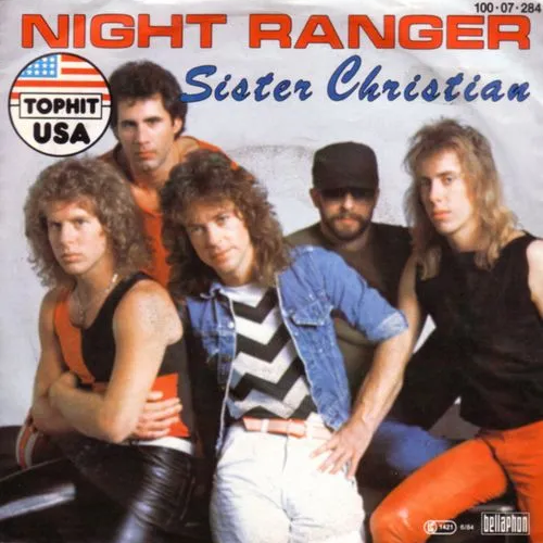 Night Ranger — Sister Christian cover artwork
