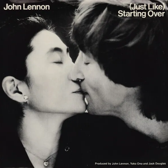 John Lennon — (Just Like) Starting Over cover artwork