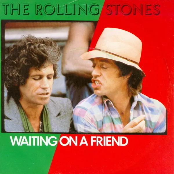 The Rolling Stones — Waiting on a Friend cover artwork