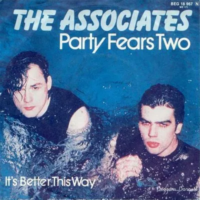 The Associates — Party Fears Two cover artwork