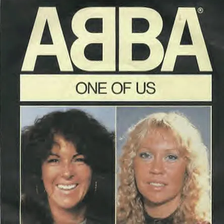 ABBA — One of Us cover artwork