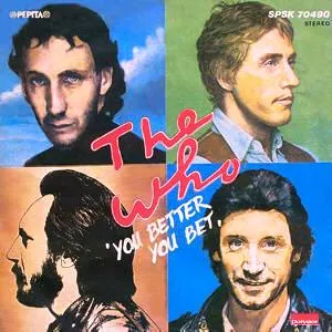 The Who — You Better You Bet cover artwork