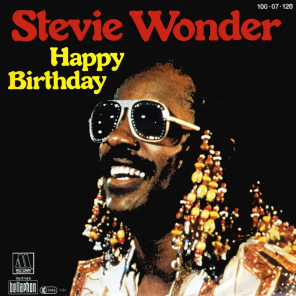 Stevie Wonder — Happy Birthday cover artwork