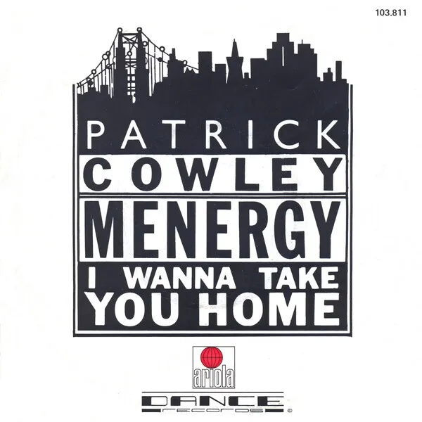 Patrick Cowley — Menergy cover artwork