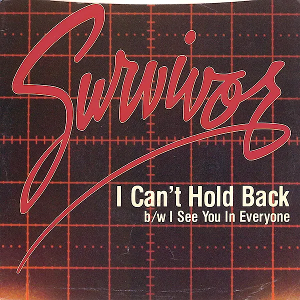 Survivor — I Can't Hold Back cover artwork