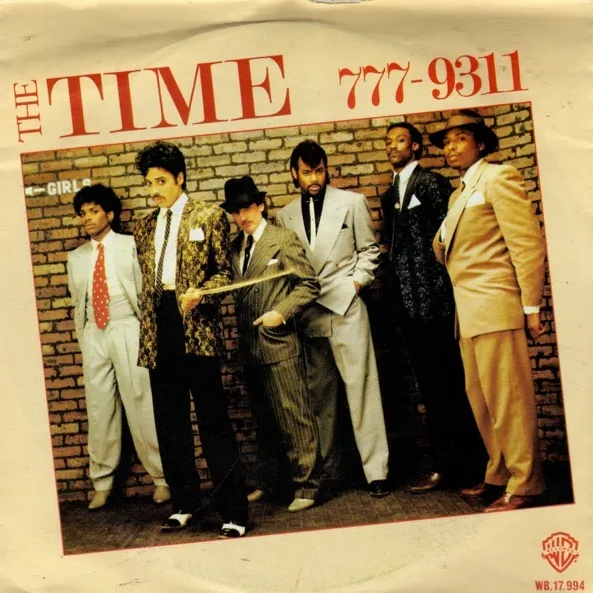 The Time — 777-9311 cover artwork