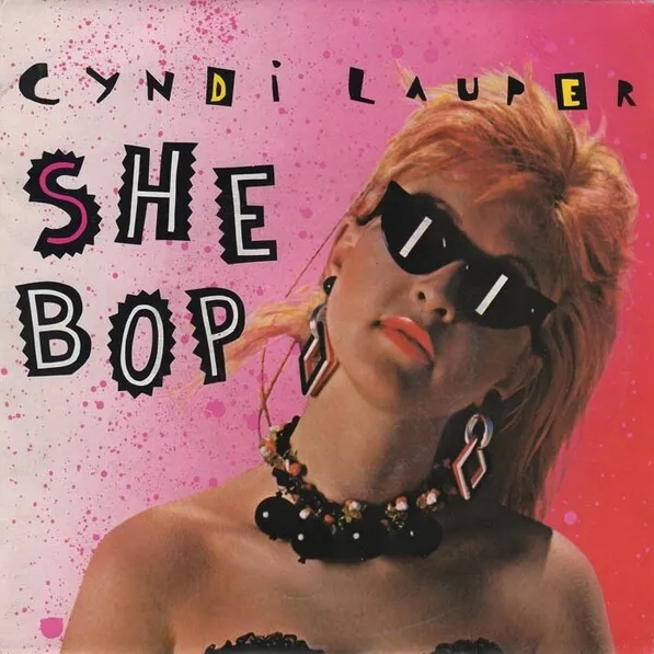 Cyndi Lauper — She Bop cover artwork