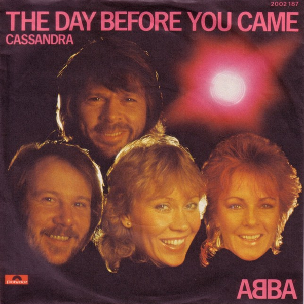 ABBA — The Day Before You Came cover artwork