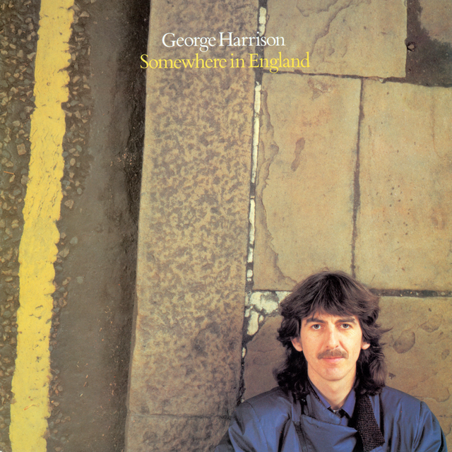 George Harrison Somewhere in England cover artwork