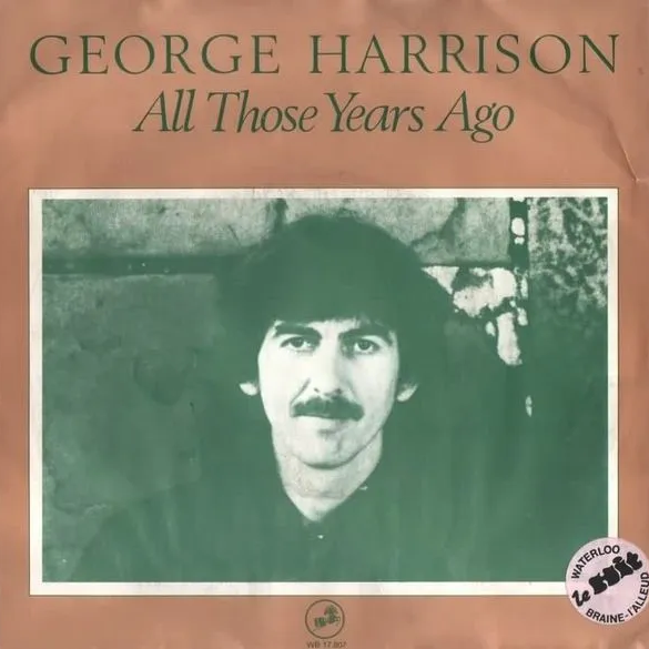 George Harrison — All Those Years Ago cover artwork