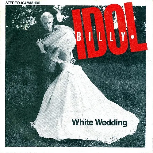 Billy Idol — White Wedding cover artwork