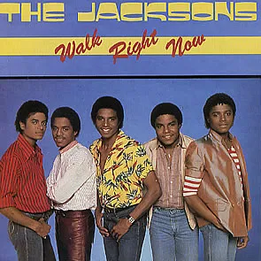 The Jacksons — Walk Right Now cover artwork