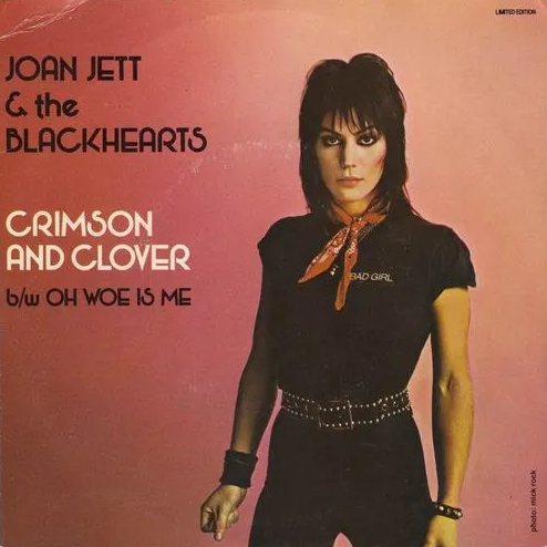 Joan Jett &amp; The Blackhearts — Crimson and Clover cover artwork