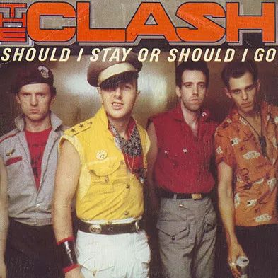 The Clash — Should I Stay or Should I Go cover artwork