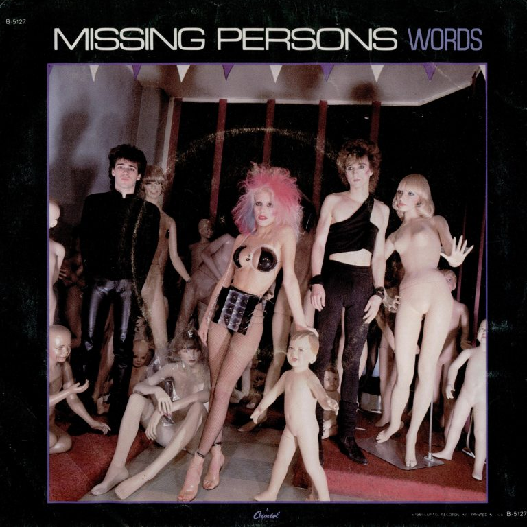 Missing Persons — Words cover artwork