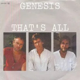 Genesis — That's All cover artwork