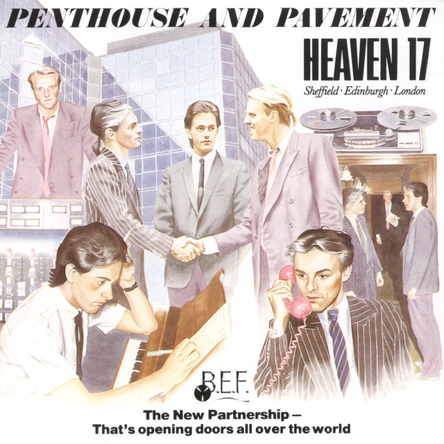 Heaven 17 Penthouse and Pavement cover artwork