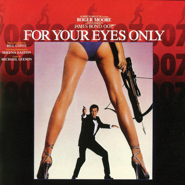 Bill Conti For Your Eyes Only cover artwork